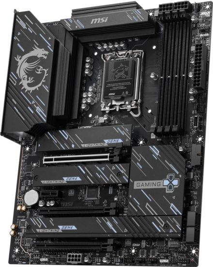 Материнская плата MSI Z890 GAMING PLUS WIFI LGA1851 4xDDR5 6xSATA3 RAID 4M.2 HDMI DP ATX