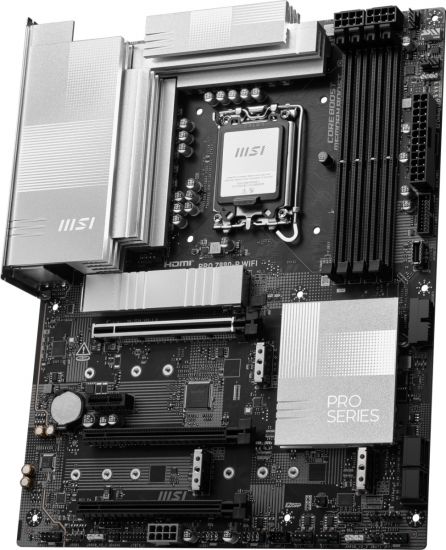 Материнская плата MSI PRO Z890-P WIFI LGA1851 4xDDR5 6xSATA3 RAID 4M.2 HDMI DP ATX