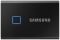 Внешний SSD 2000Gb Samsung  T7 Touch USB 3.2 Gen.2 (10 Гбит/c) Аппаратное AES 256-битное шифрование, Сенсорная защита доступа по отпечатку пальца, Цвет: Черный MU-PC2T0K/WW