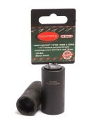 Головка-экстрактор для поврежденных болтов/гаек 16ммх50мм, 1/2",на пластиковом держателе ROCKFORCE RF-90616 46691