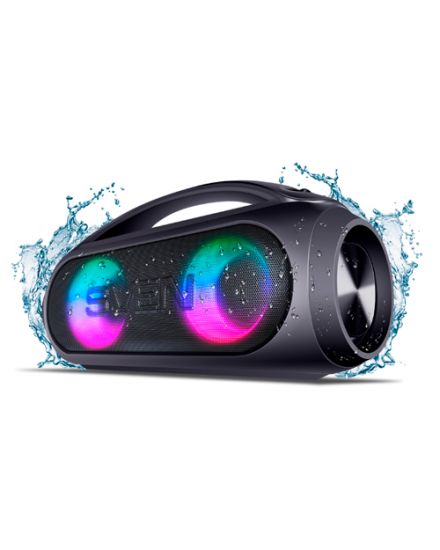 Колонка SVEN PS-380, black (40W, Waterproof (IPx5), TWS, Bluetooth, FM, USB, 3000mA*h)