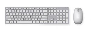 Клавиатура и манипулятор Asus W5000 Wireless Keyboard and Mouse Set White (90XB0430-BKM3D0)