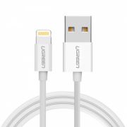 Кабель Ugreen US155 Lightning To USB 2.0 A Male Cable/White 2M, 20730