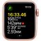 Apple Watch SE GPS, 40mm Gold Aluminium Case with Starlight Sport Band - Regular, Model A2351