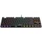 CANYON Cometstrike GK-50, 87keys Mechanical keyboard, 50million times life, GTMX red switch, RGB backlight, 20 modes, 1.8m PVC cable, metal material + ABS, RU layout, size: 354*126*26.6mm, weight:624g, black