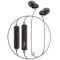 TCL In-ear Bleutooth Headset, Frequency of response: 10-22K, Sensitivity: 105 dB, Driver Size: 8.6mm, Impedence: 16 Ohm, Acoustic system: closed, Max power input: 20mW, Connectivity type: Bluetooth only (BT 4.2), Color Phantom Black