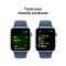Apple Watch SE 2024 GPS 40mm Silver Aluminium Case with Denim Sport Band - S/M,Model A2722