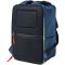CANYON cabin size backpack for 15.6" laptop,polyester,navy