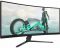 Монитор Игровой 32" PHILIPS EVNIA 3000 34M2C3500L/00/01 VA 1500R 3440x1440 WQHD 180Hz 0,03мс 300кд/м 4000:1 HDR10  2xHDMI 1xDP Черный