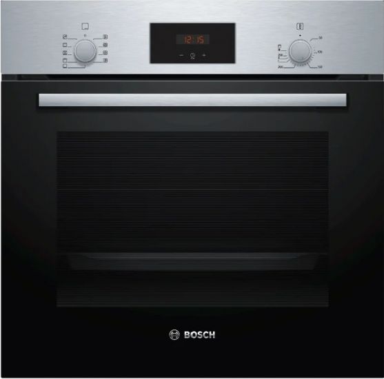 Духовой шкаф Bosch HBF114ES0R серебристый-черный