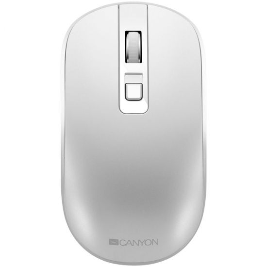 2.4GHz Wireless Rechargeable Mouse with Pixart sensor, 4keys, Silent switch for right/left keys,DPI: 800/1200/1600, Max. usage 50 hours for one time full charged, 300mAh Li-poly battery, Pearl-White, cable length 0.6m, 116.4*63.3*32.3mm, 0.075kg