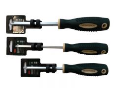 Отвертка крестовая магнитная "Profi" S2 PH2.0х125мм, в пластиковом держателе ROCKFORCE RF-70120125 27181