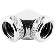 Фитинг угловой 90 градусов, Bykski B-HTJ-DB90-V2 <компрессионный с винтовой фиксацией для жестких трубок с наружным диаметром 14 мм.>