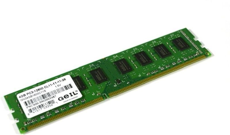 Оперативная память 4GB DDR3 1600MHz GEIL PC3-12800 GN34GB1600C11S OEM