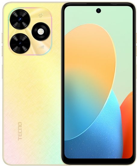 Мобильный телефон TECNO SPARK Go 2024 (BG6) 64 4 GB Alpenglow Gold