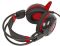 Наушники микрофон игровые Bloody G300-Black Red <20Hz-20kHz, 32 Om, 100dB (1KHz), 2.2m>