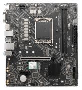 Материнская плата MSI PRO H610M-G WIFI DDR4 LGA1700 H610 2xDDR4 4xSATA3 M.2 VGA DP HDMI mATX