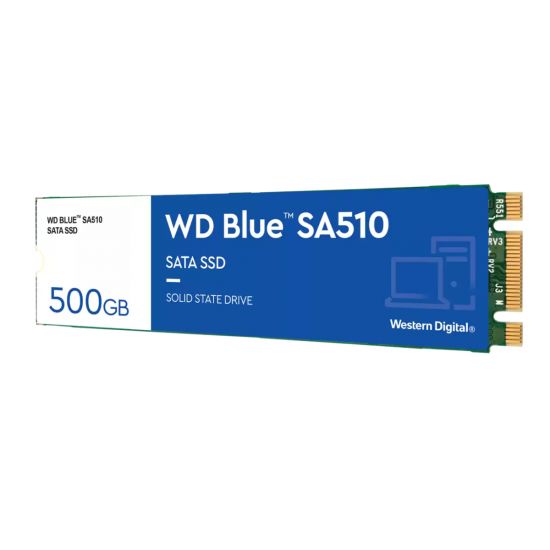 Твердотельный накопитель  500GB SSD WD BLUE SN570 M.2 2280 NVMe R3500Mb/s W2300M/s WDS500G3B0B