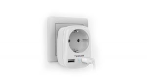 Сетевой фильтр Tessan TS-611-DE белый Сетевой фильтр Tessan TS-611-DE белый