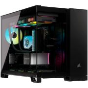 Corsair 2500X Tempered Glass mATX Mid-Tower, Black
