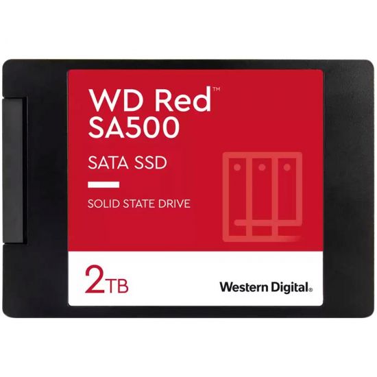 Твердотельный накопитель 2000GB SSD WD RED SA500 3D NAND SATA3 R560Mb/s W520MB/s WDS200T2R0A