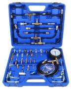 Тестер давления топлива в наборе с адаптерами 46 предметов (0-10 bar) в кейсе. ROCKFORCE RF-946G1 15673
