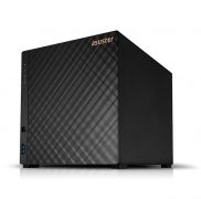 Сетевое хранилище ASUSTOR AS1104T,  4 Bay NAS,  Quad-Core 1.4GHz CPU, 2.5GbE Port, 1GB DDR4, 4 x SATA3 6Gb/s; 3.5quot; HDD