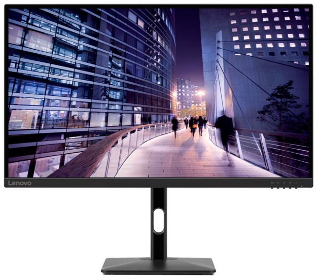 Монитор Lenovo 67C3GAC4EU N27p 27" IPS/3840 x 2160/62Hz/up to 4ms/1000:1/up to 400nit/Lift 120 mm, Swivel, Pivot/2 x HDMI 2.1/DP 1.4/USB Type-C