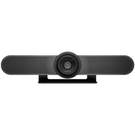 Веб-камера для видеоконференций Logitech MeetUp (Ultra HD 4K, 2160p/30fps, пульт ДУ, интегрированная аудиосистема, USB-кабель 5м, в комплекте крепление и фурнитура для установки на стене)