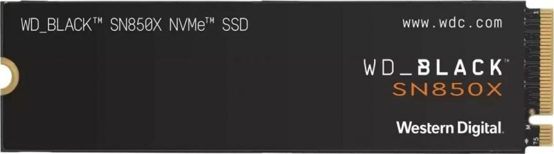 Твердотельный накопитель 4000GB SSD WD BLACK SN850X M.2 2280 NVMe R7300/W6600 WDS400T2X0E-00BCA0