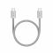CANYON cable OnWire 60MG C-C 60W Magnet Braided 1m Light Grey