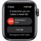 Apple Watch Nike SE GPS, 40mm Space Grey Aluminium Case with Anthracite/Black Nike Sport Band - Regular, Model A2351