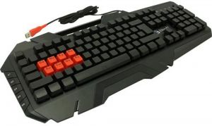 Клавиатура игровая Bloody B3590R <USB, 8-механических кнопок с оптическими переключателями>