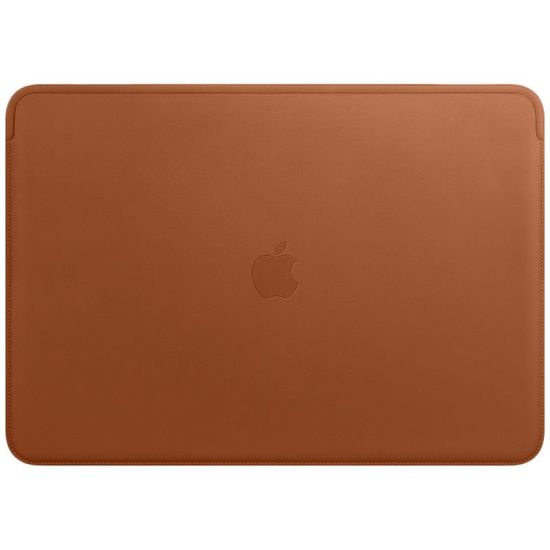 Leather Sleeve for 15-inch MacBook Pro – Saddle Brown