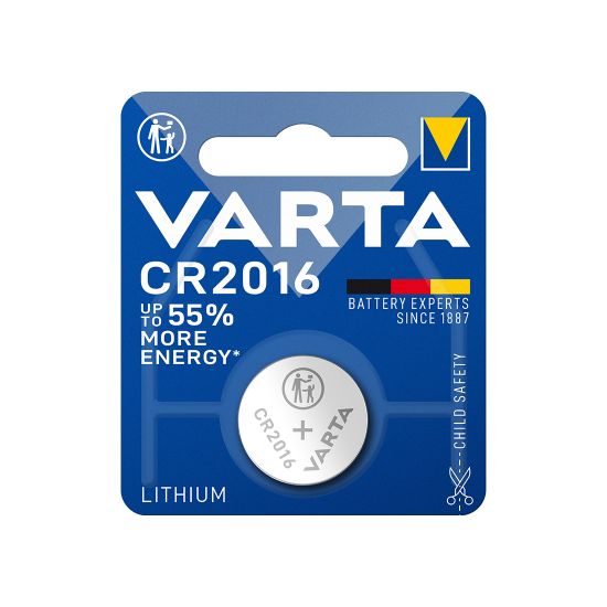 Батарейка VARTA Lithium CR2016 3V (1 шт) в блистере