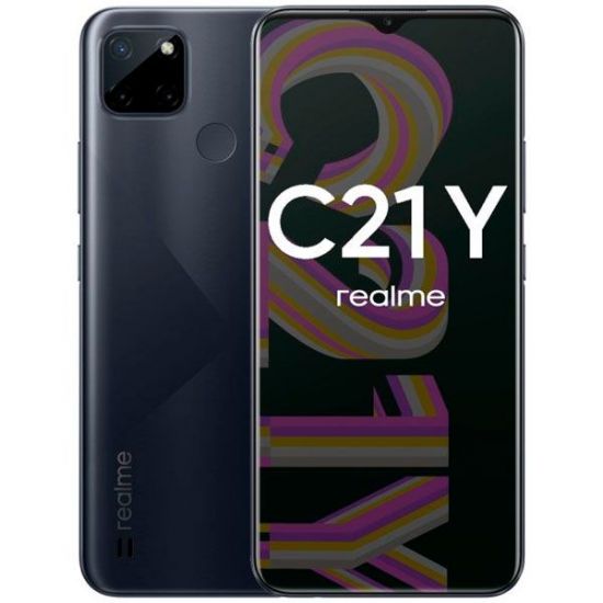 Смартфон Realme C21Y (4/64), Black
