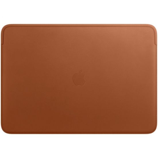 Leather Sleeve for 16-inch MacBook Pro – Saddle Brown