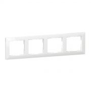 Legrand 721504 SUNO Рамка 4П БЕЛ