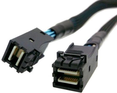 Intel SAS Cable kit AXXCBL875HDHD Single, (2x800mm long, straight SFF8643 to straight SFF8643)