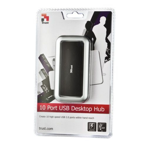 SP HUB TRUST 10 Port USB 2 Desktop 16131