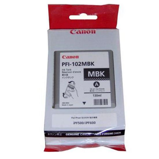 Cartridge Canon/PFI-102MBK/Designjet/№102/matte black/130 ml