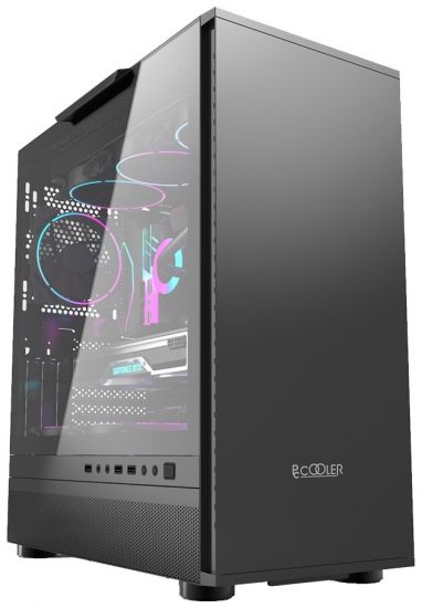 Корпус PCCooler IE200 BK EATX/ATX/mATX/ITX 2x3.5", 4x2.5", USB3.0, 2USB2.0 Black