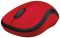 Мышь беспроводная Logitech M220 Silent Red (красная, оптическая, 1000dpi, 2.4 GHz/USB-ресивер, бесшумная)