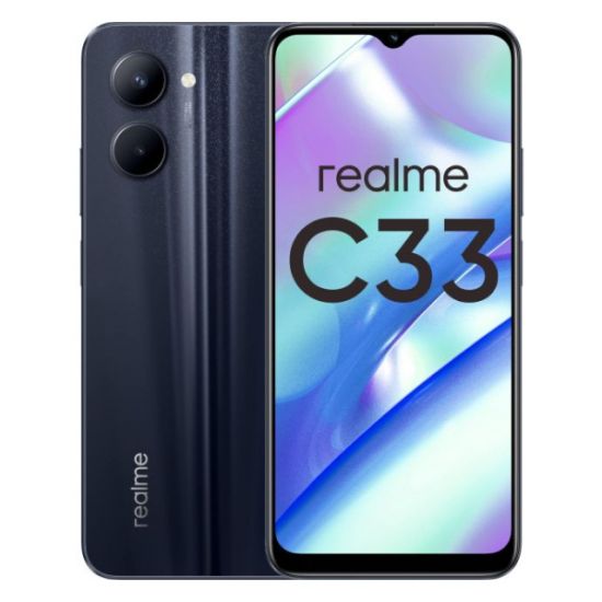 Смартфон Realme C33 4 ГБ/64 ГБ черный