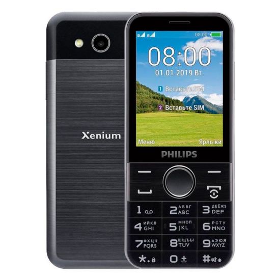 Мобильный телефон Philips E580 Черный