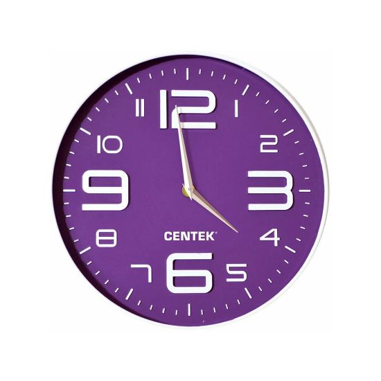 Часы настенные Centek СТ-7101 <Violet> Часы настенные Centek СТ-7101 <Violet>