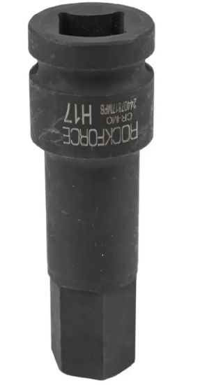 Головка-бита 6-гранная ударная 17мм,1/2" 56197 RF-24407817MPB