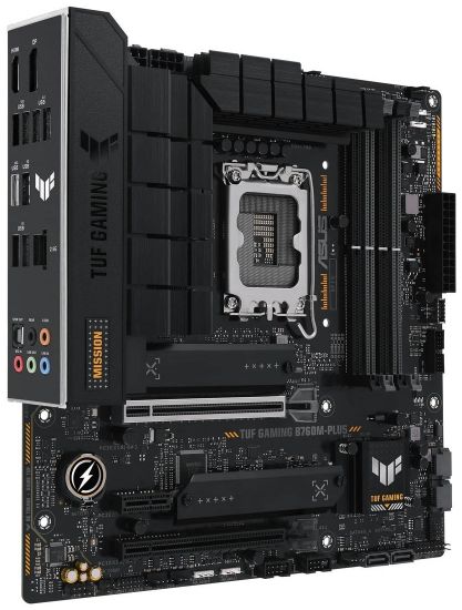 Материнская плата ASUS PRIME B760M-PLUS, LGA1700 4xDDR5 4xSATA3 2xM.2 RAID HDMI DP mATX