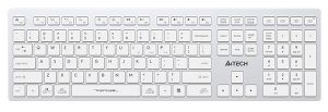 Клавиатура беспроводная A4tech Fstyler FBX50C White
