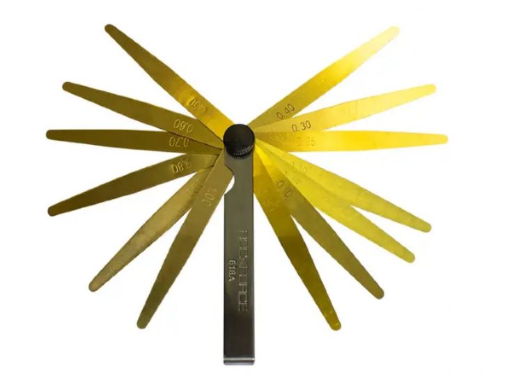 Набор щупов 13пр.(0,05-1,00мм),в блистере 49565 RF-618A